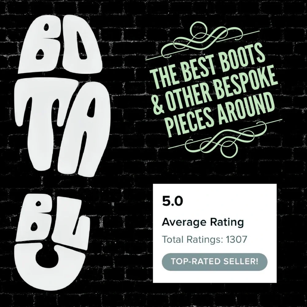 Larry Mahan Rare Vintage Aztec Beaded Fringe Black Leather Cowboy Western Boots - Picture 10 of 10